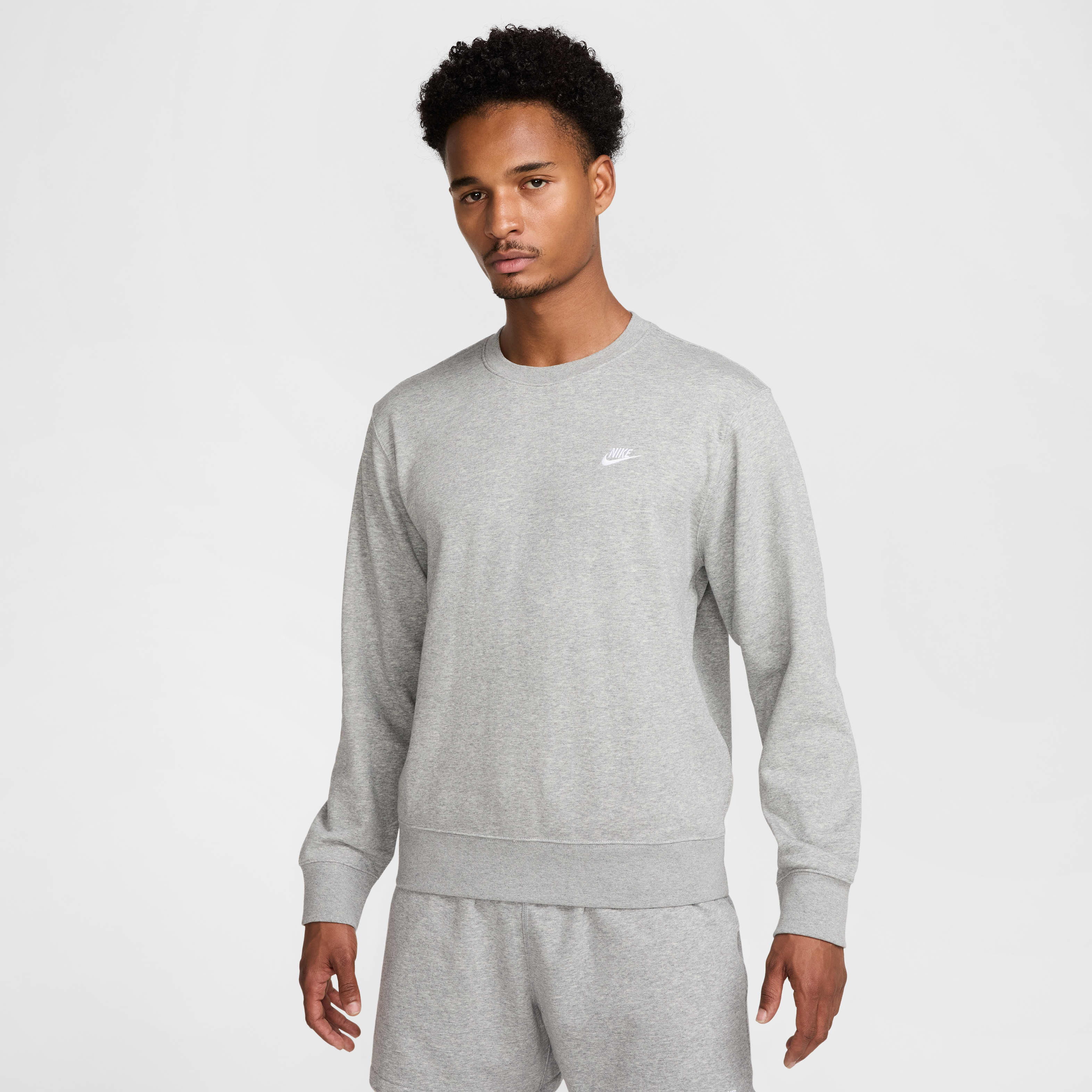 Nike Club Fleece Men's Oversized French Terry Crew | King's
